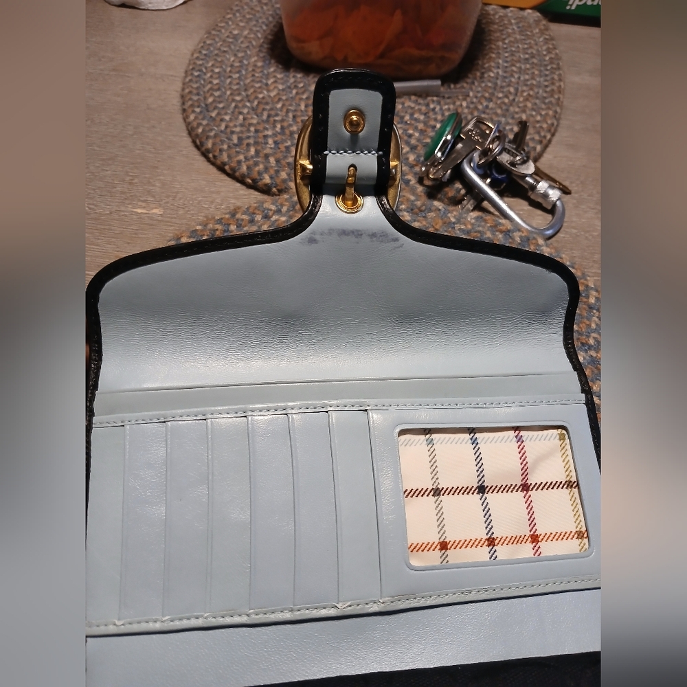 Coach Bleecker Black Signature & Leather Wallet - Picture 7 of 7